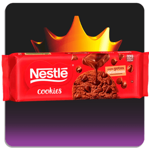 Biscoito Nestlé Cookies Chocolate c/ Gotas de Chocolate 60g