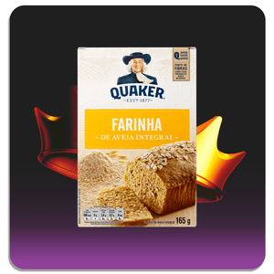 Aveia Farinha Integral Quaker 165g