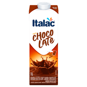 Bebida Láctea Italac Chocolate 1L 