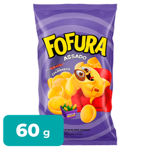 Salgadinho Fofura Churrasco 60g