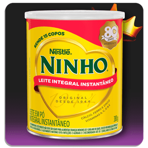 Leite em Pó Ninho Instantâneo 380g