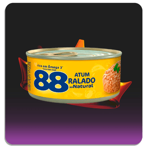 Atum Ralado 88 Natural 140g 