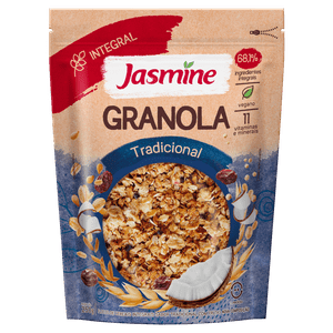 Granola Jasmine Integral com Coco e Uva-Passa 250g