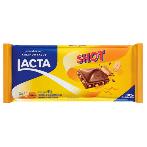 Chocolate Lacta Shot 90g 