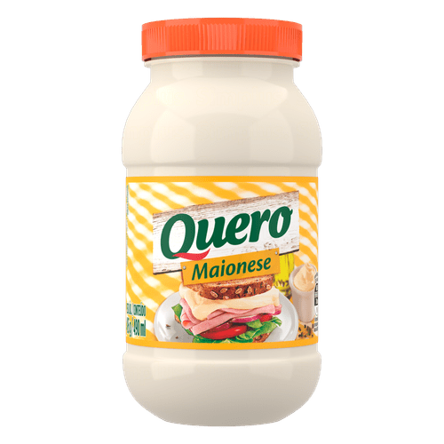 Maionese Quero Tradicional 495g