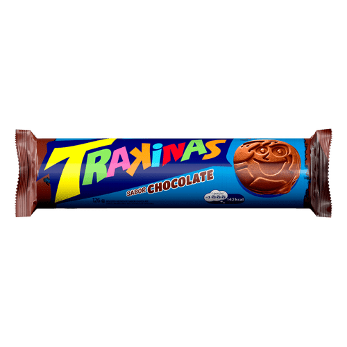 Biscoito Trakinas Chocolate 126g