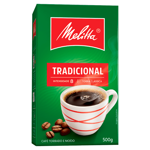 Café em Pó Melitta Tradicional Vácuo 500g