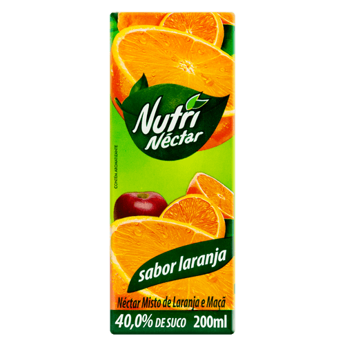 Suco de Néctar Nutri Néctar Laranja 200ml