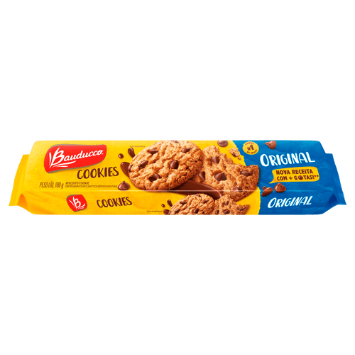 Biscoito Bauducco Cookies Original 100g