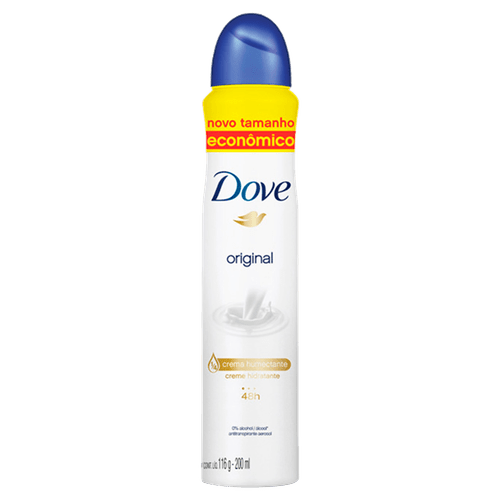 Desodorante Dove Aerosol Original 200ml