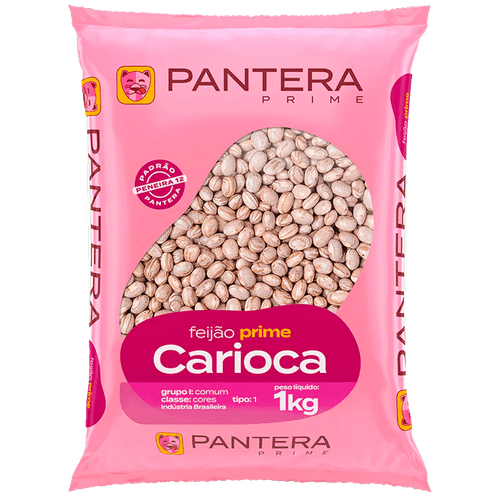 Feijão Pantera Carioca 1kg