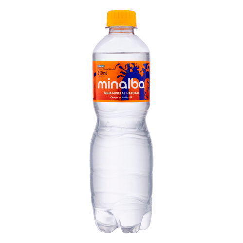 Água Mineral Minalba Com Gás 510ml