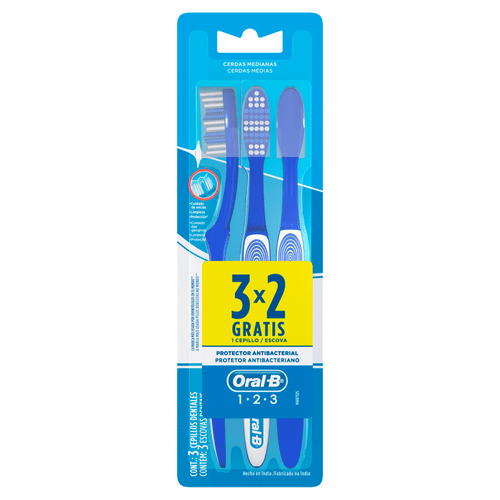 Escova Dental Oral-B 123 3un