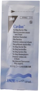 Cavilon No Sting, hudbeskyttelse uden alkohol, pind, steril, 1 ml