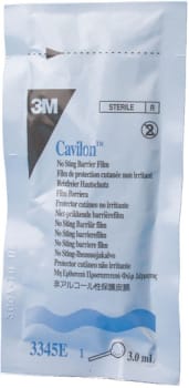Cavilon No Sting, hudbeskyttelse uden alkohol, pind, steril, 3 ml