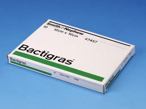 Bactigras, salvekompres steril, 10 cm x 10 cm