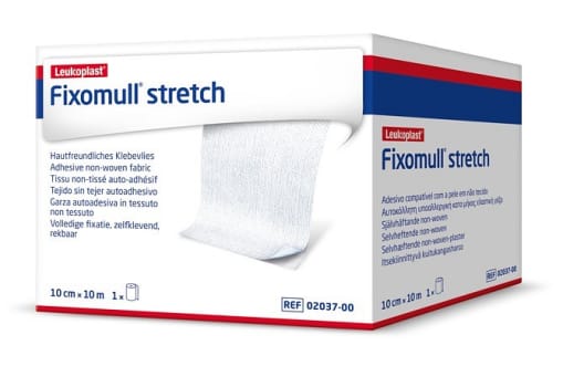 Fixomull, fikseringsplaster, rulle, 10 cm x 10 m