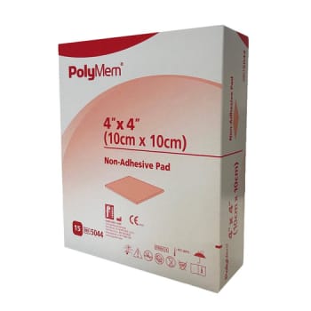 PolyMem, uden klæb, steril, 10 cm x 10 cm