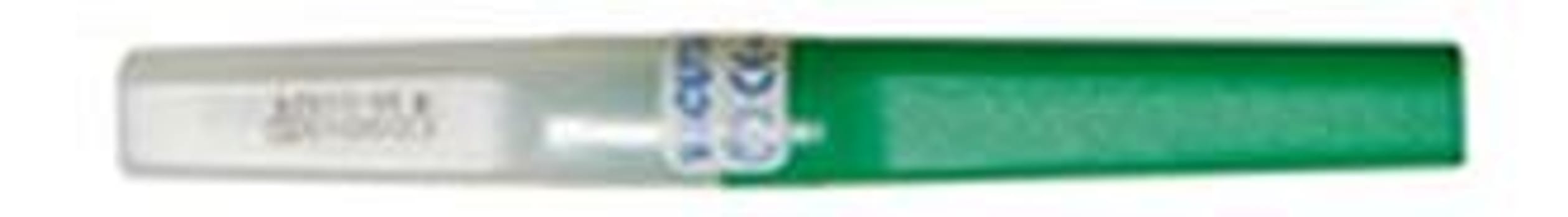 Vacutainer, kanyle med ventil, grøn, steril, 21G x 1in, 0,8 mm x 25 mm