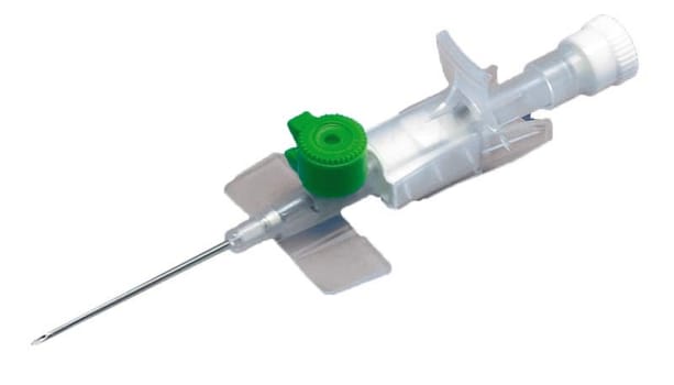 Venflon Pro Safety, infusionskanyle, grøn, steril, 18G, 1,3 mm x 32 mm