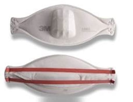 3M åndedrætsværn, FFP3 med tildækket ventil