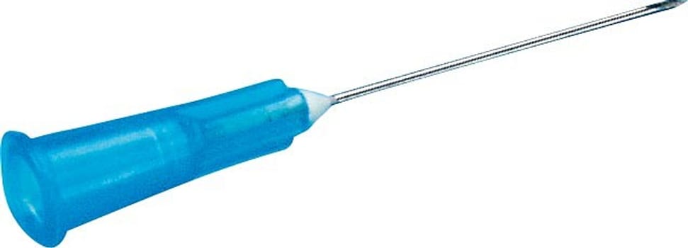 Microlance 3, kanyle, blå, steril, 23G x 1in, 0,6 mm x 25 mm