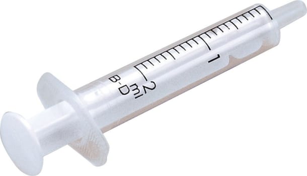 Discardit, 2-komponentsprøjte, centrisk, steril, 2 ml