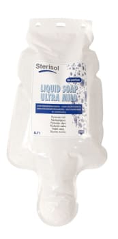 Sterisol, flydende håndsæbe, ultra mild uden parfume, 700 ml