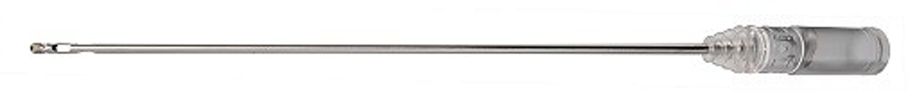 human med, STS Irri/aspiration cannula, engangs, 4. hul, st., L: 30 cm, Ø: 4,8 mm