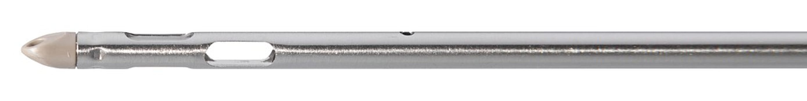 human med RAPID, irri/aspiration cannula, engangs 4:hul, st., L: 30 cm, Ø: 3,8 mm