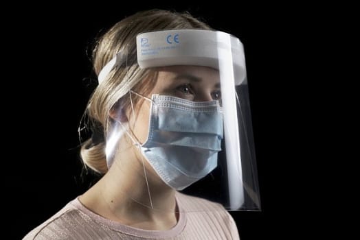 Visir, med skum, flergangs