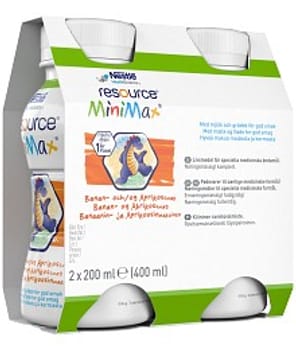 Minimax, drik ,banan abrikos, 200 ml