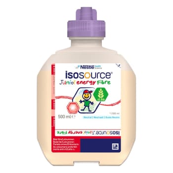 Isosource Junior Energy Fibre, sondeernæring, 500 ml