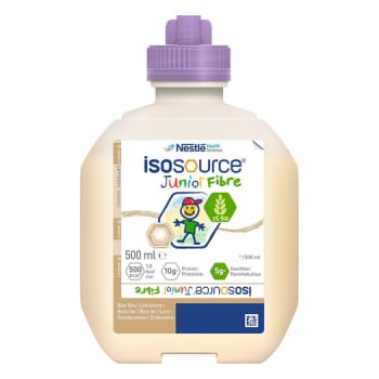 Isosource Junior Fibre, sondeernæring, 500 ml