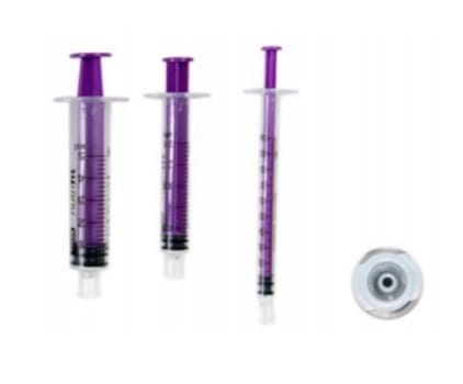 Vygon Nutrifit, engangssprøjte, enteral LDT, ENFit, steril, 2,5 ml