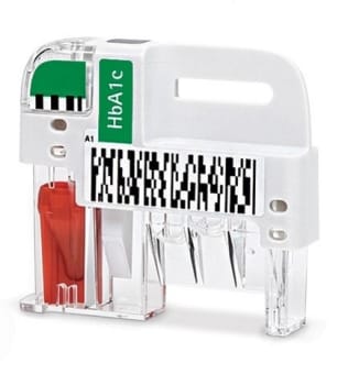Afinion, HbA1c test kasette