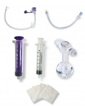 Mic-Key, gastrostomiknapsonde, sæt, 1,2 cm, steril, ch 12