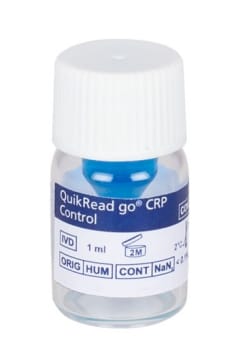 QuikRead go, kontrol til CRP kit, Blue, 1 ml