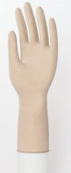 Profeel DHD Micro latex, OP handske, pudderfri, extra tynd, brun, steril, str 7,5