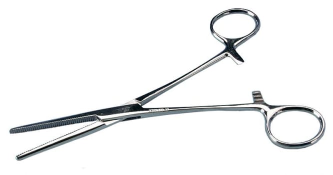 Instrument, Pean, lige, 16 cm