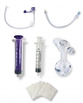 Mic-Key, gastrostomiknapsonde, sæt, 3,5 cm, steril, ch 14