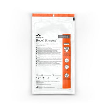 Biogel Skinsense, OP handske, neopren, pudderfri, steril, str 7
