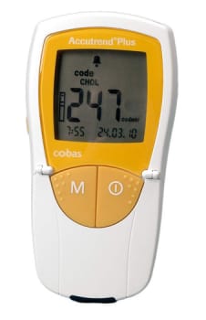 Accutrend, plus kolesterol- og laktat instrument