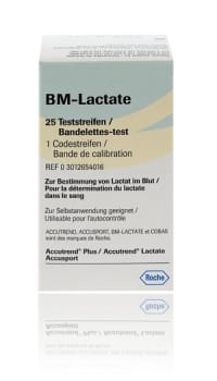 Accutrend, laktat, teststrimler, BM-Lactate