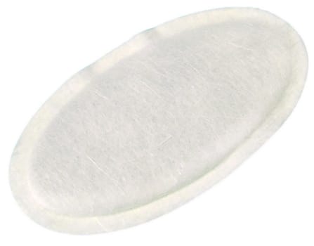CarboFlex, lugtabsorberende kulbandage, oval, steril, 8 cm x 15 cm