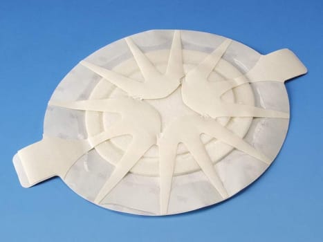 Tegaderm Foam, skumbandage, med klæb, sårpude 10x11cm oval, steri, 14,3 cm x 15,5 cm