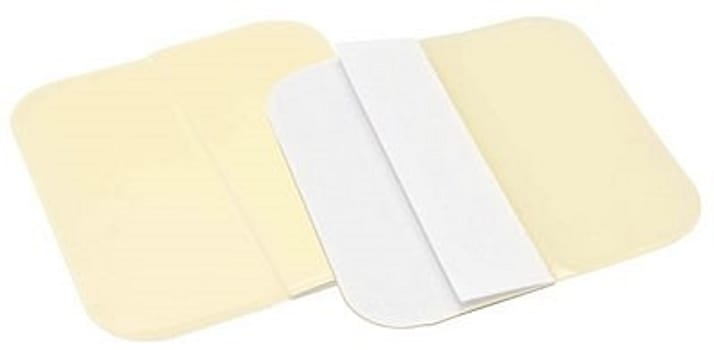 Hydrocoll Standard, hydrocolloid bandage med affasende kanter, steril, 10 cm x 10 cm