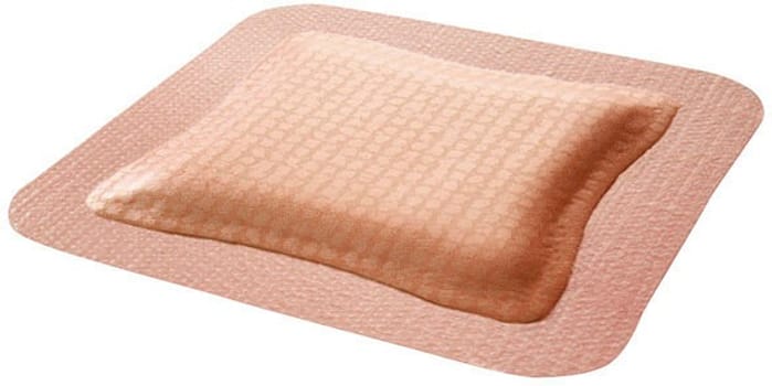 Allevyn Adhesive, skumbandage m/klæb, steril, 7,5 cm x 7,5 cm