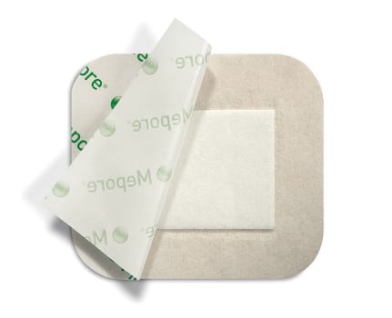 Mepore Pro, væsketæt plaster med sårpude 5 x 24 cm, steril, 9 cm x 30 cm