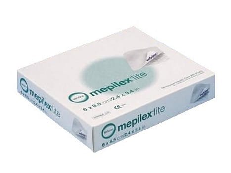 Mepilex Lite, skumbandage med Safetac silikone, steril, 6 cm x 8,5 cm